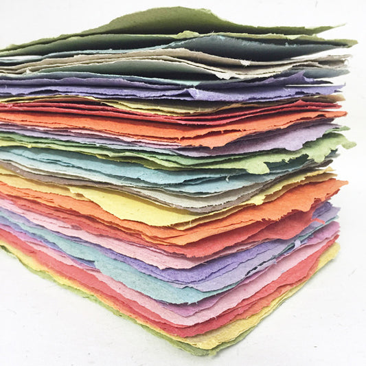 How I make Handmade Paper