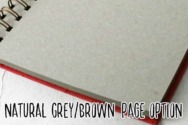 Fancy A5 Notebook Red B