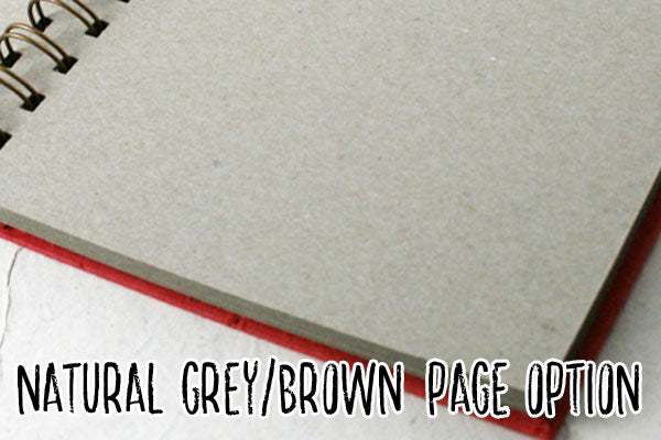 Fancy A5 Notebook Dark Pink