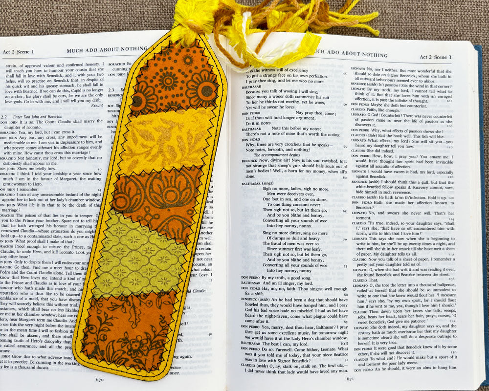 Yellow Bookmark 3