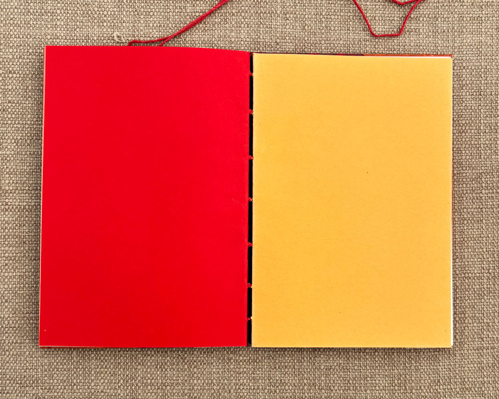 Little Book of Smiles Journal Red Orange