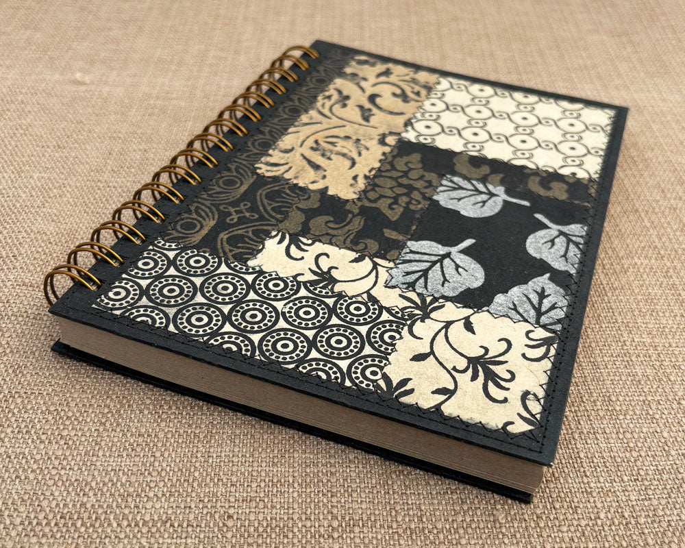 Fancy A5 Notebook Black E