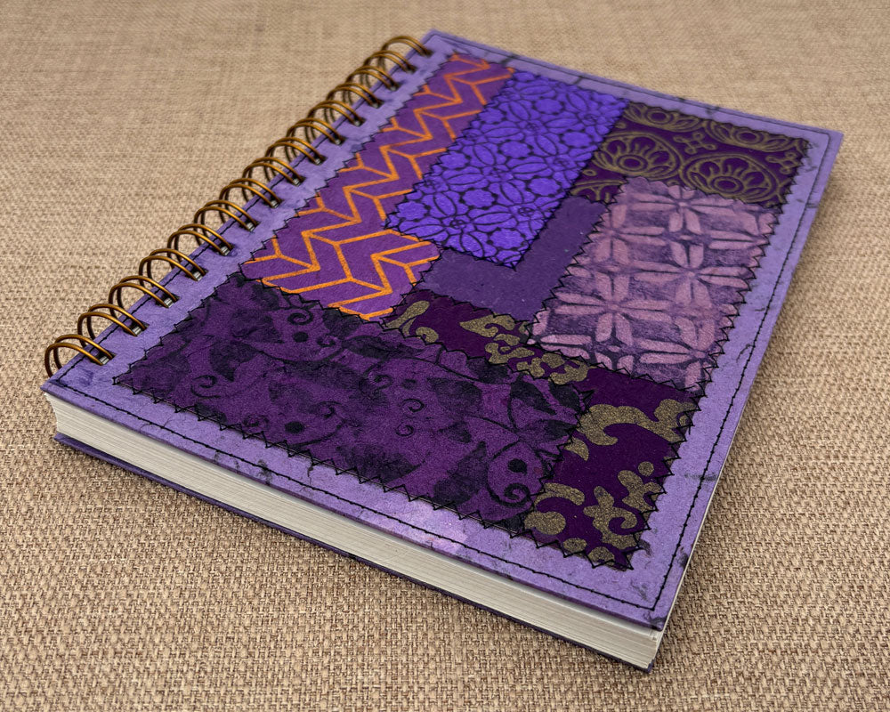 Fancy A5 Notebook Purple B