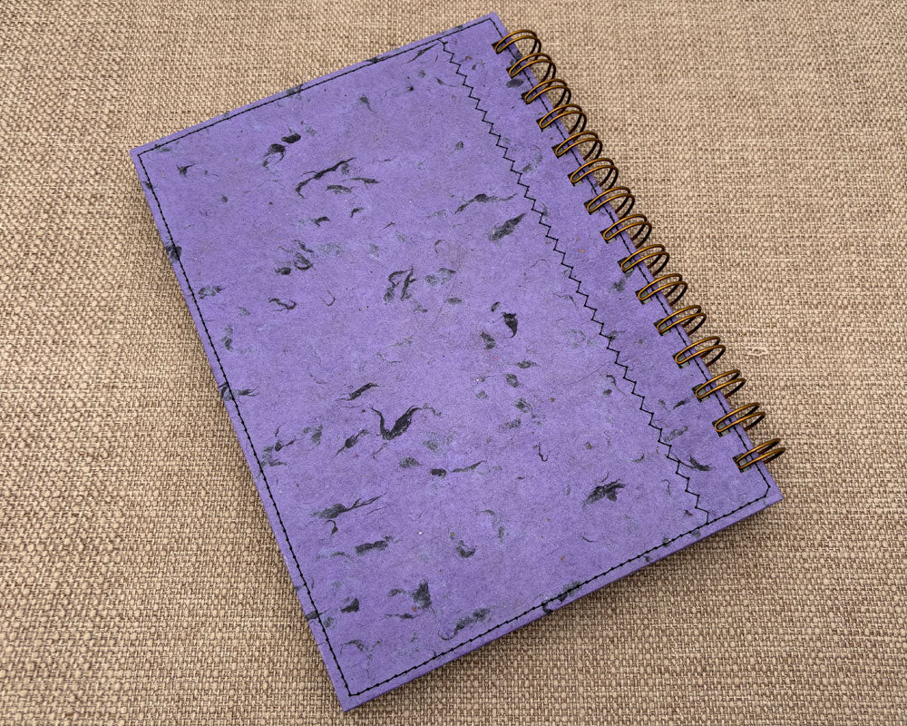 Fancy A5 Notebook Purple B