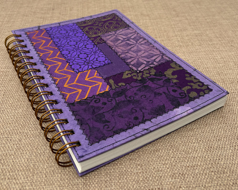 Fancy A5 Notebook Purple B