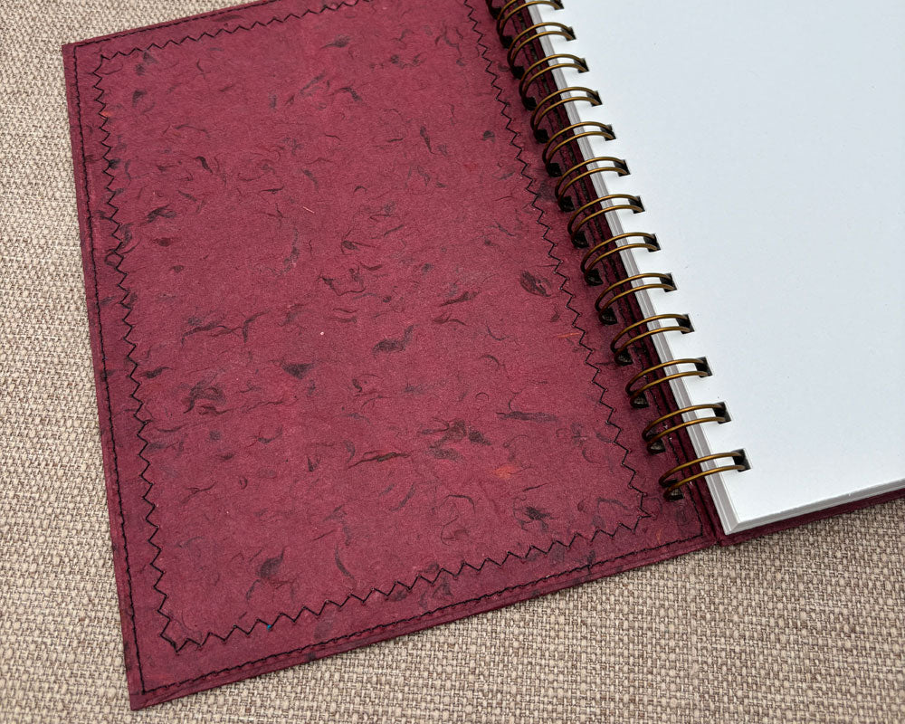 Fancy A5 Notebook Red B