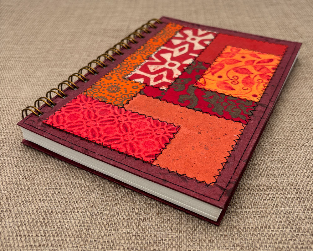 Fancy A5 Notebook Red B