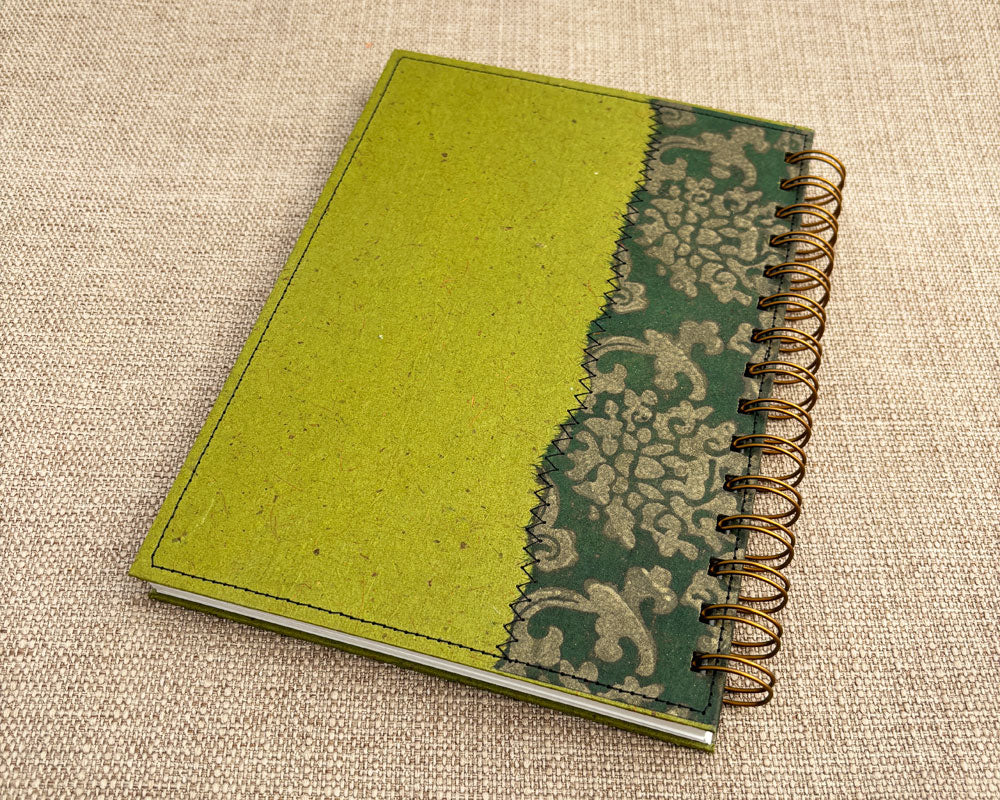 A5 Notebook Green Royale