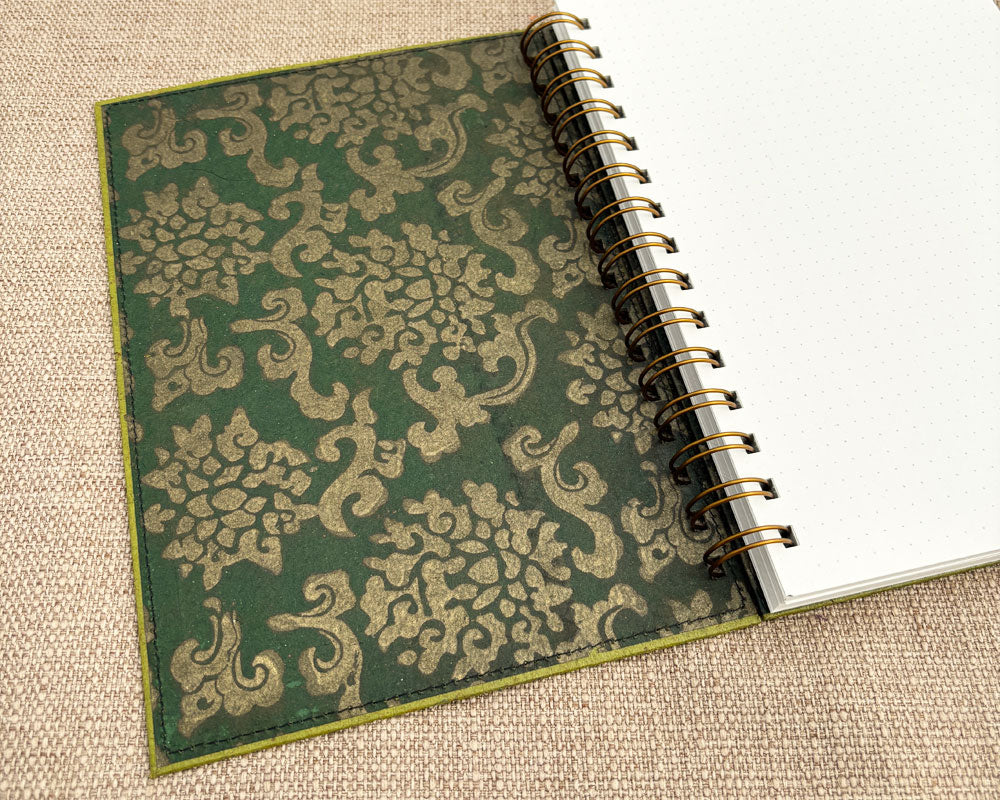 A5 Notebook Green Royale