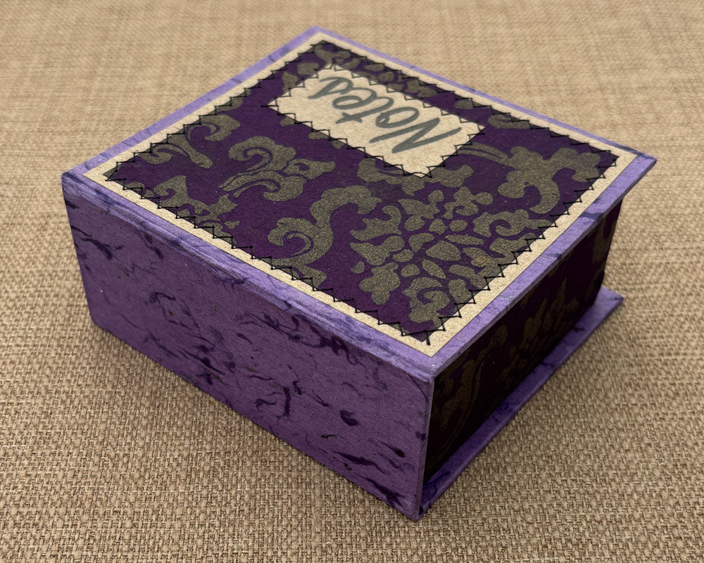 Note box Purple Royale