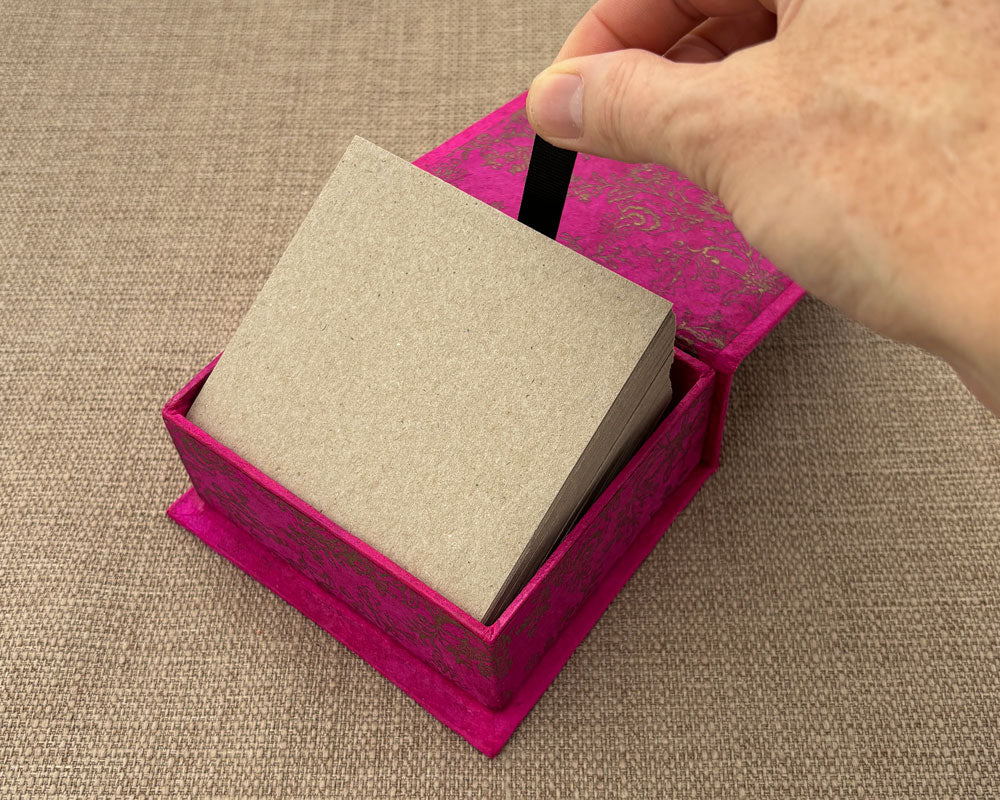 Note box Pink Floral