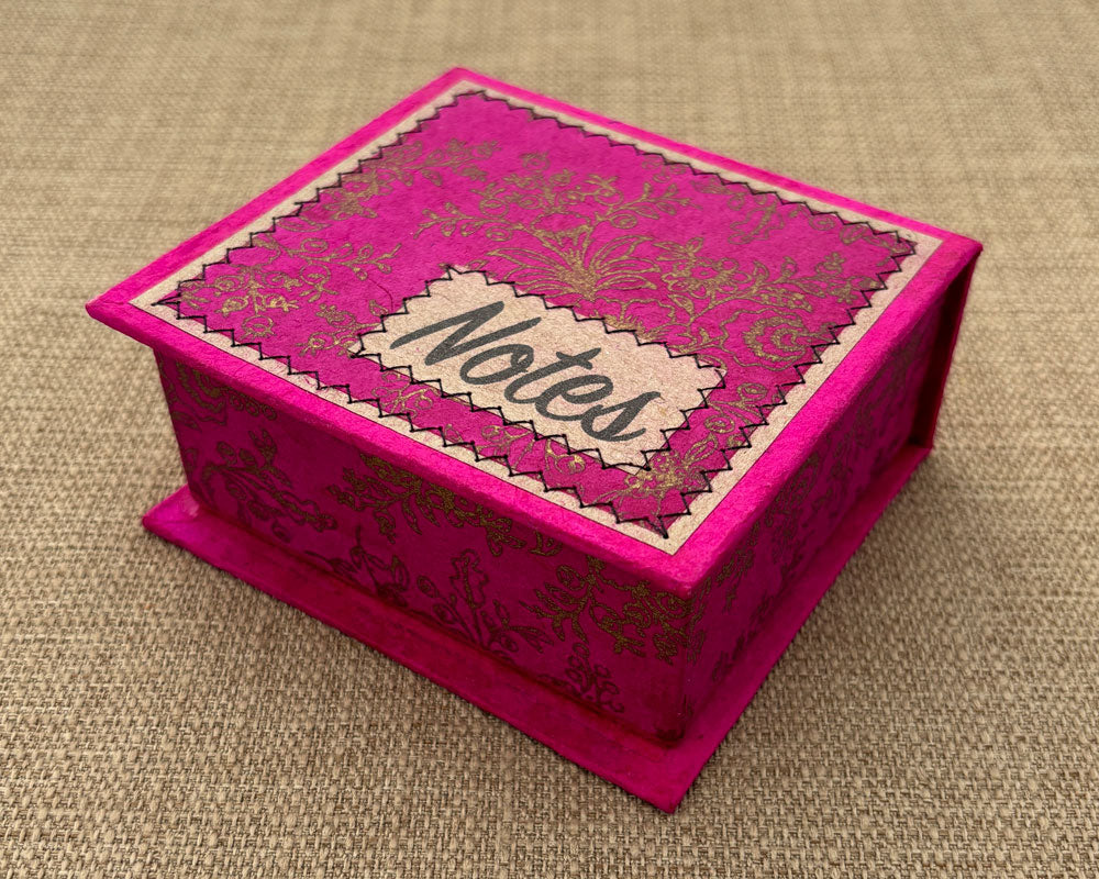 Note box Pink Floral