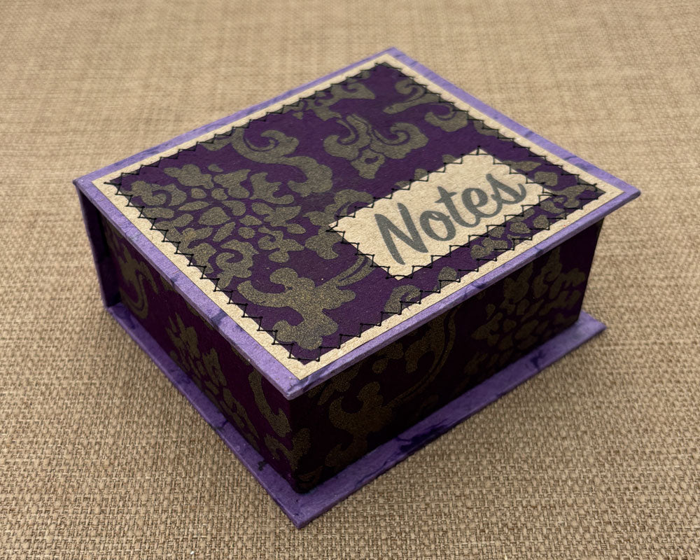 Note box Purple Royale
