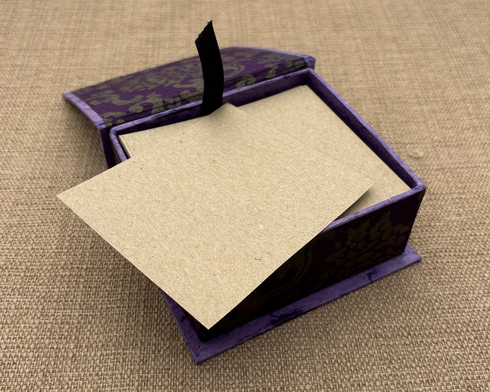 Note box Purple Royale