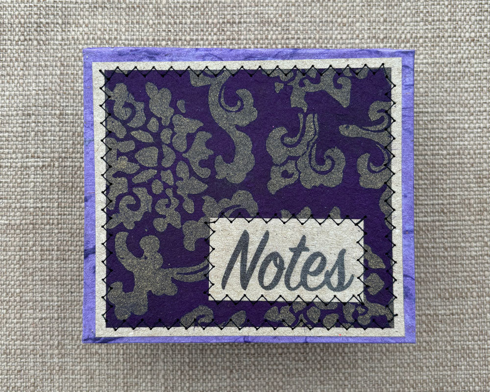 Note box Purple Royale