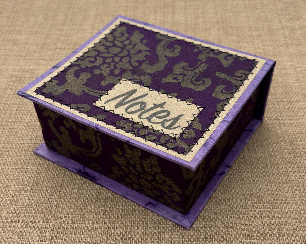 Note box Purple Royale