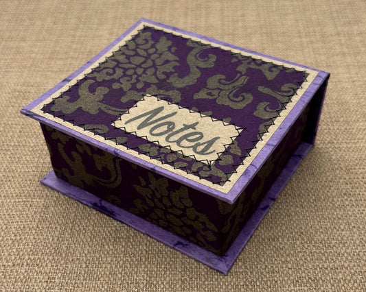 Note box Purple Royale