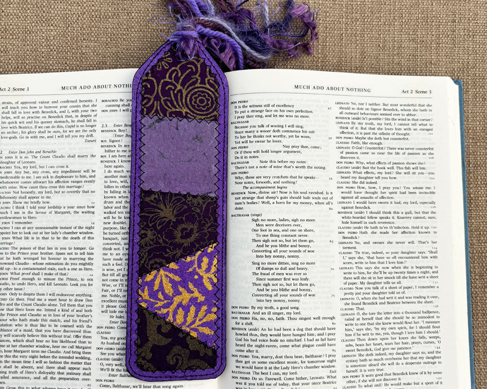 Purple Bookmark 1