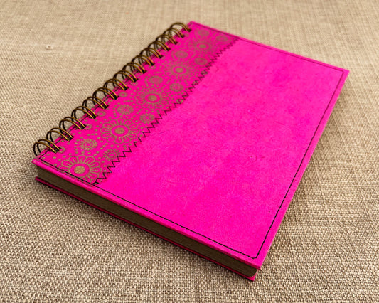 A5 Notebook Pink Daisy