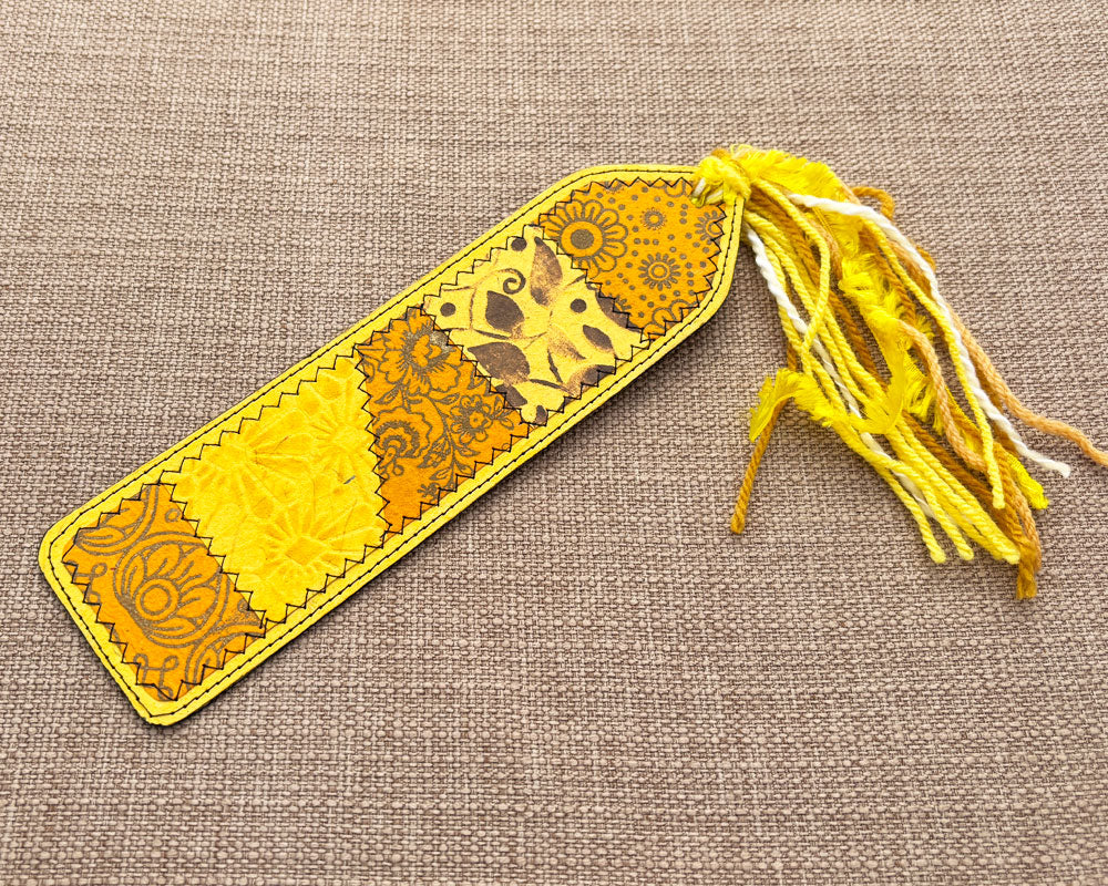 Yellow Bookmark 7