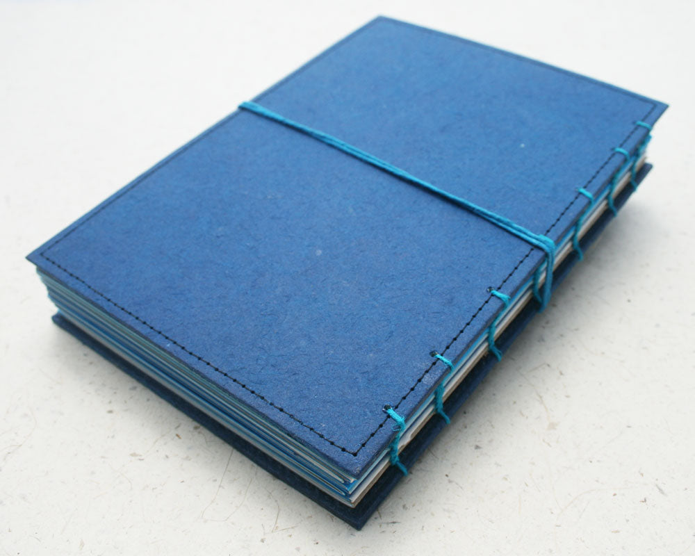 5x7 Memory Journal Blue