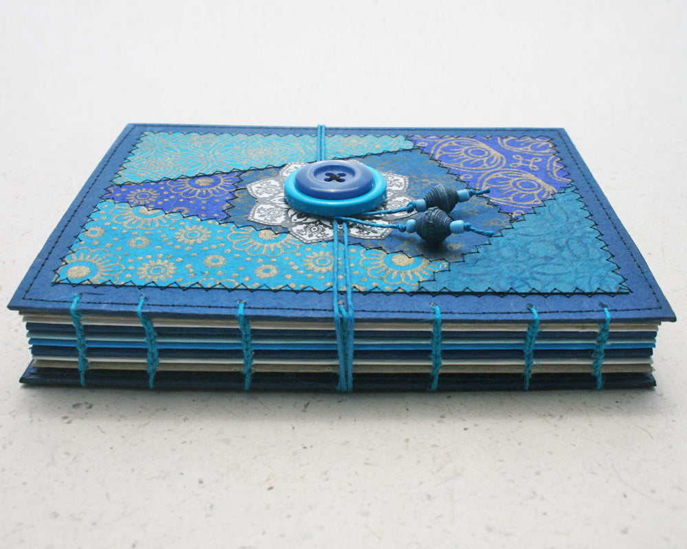 5x7 Memory Journal Blue