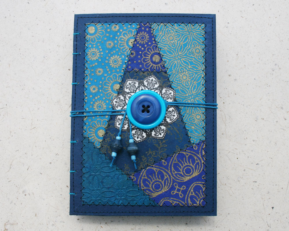 5x7 Memory Journal Blue