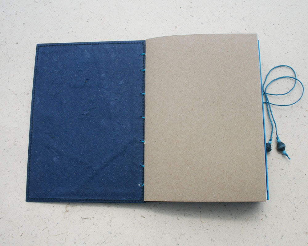 5x7 Memory Journal Blue
