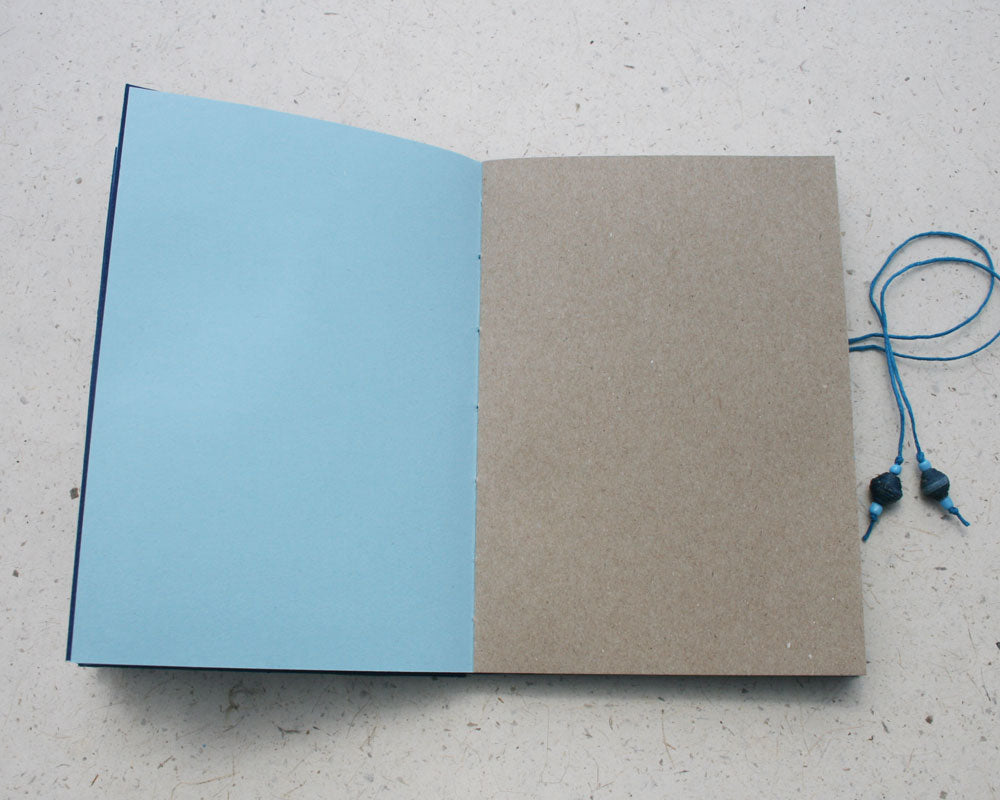 5x7 Memory Journal Blue