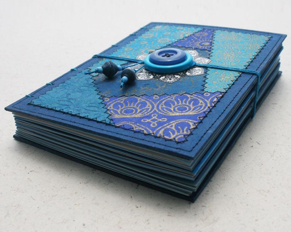 5x7 Memory Journal Blue