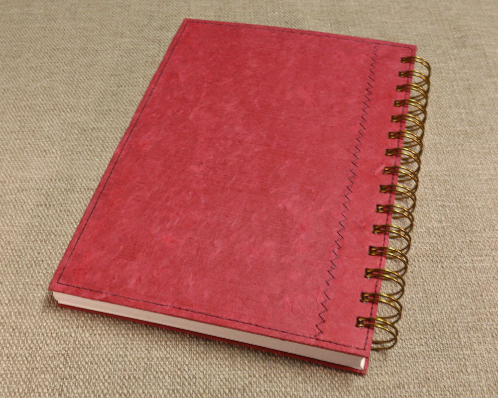 Fancy A5 Notebook Pink Red A