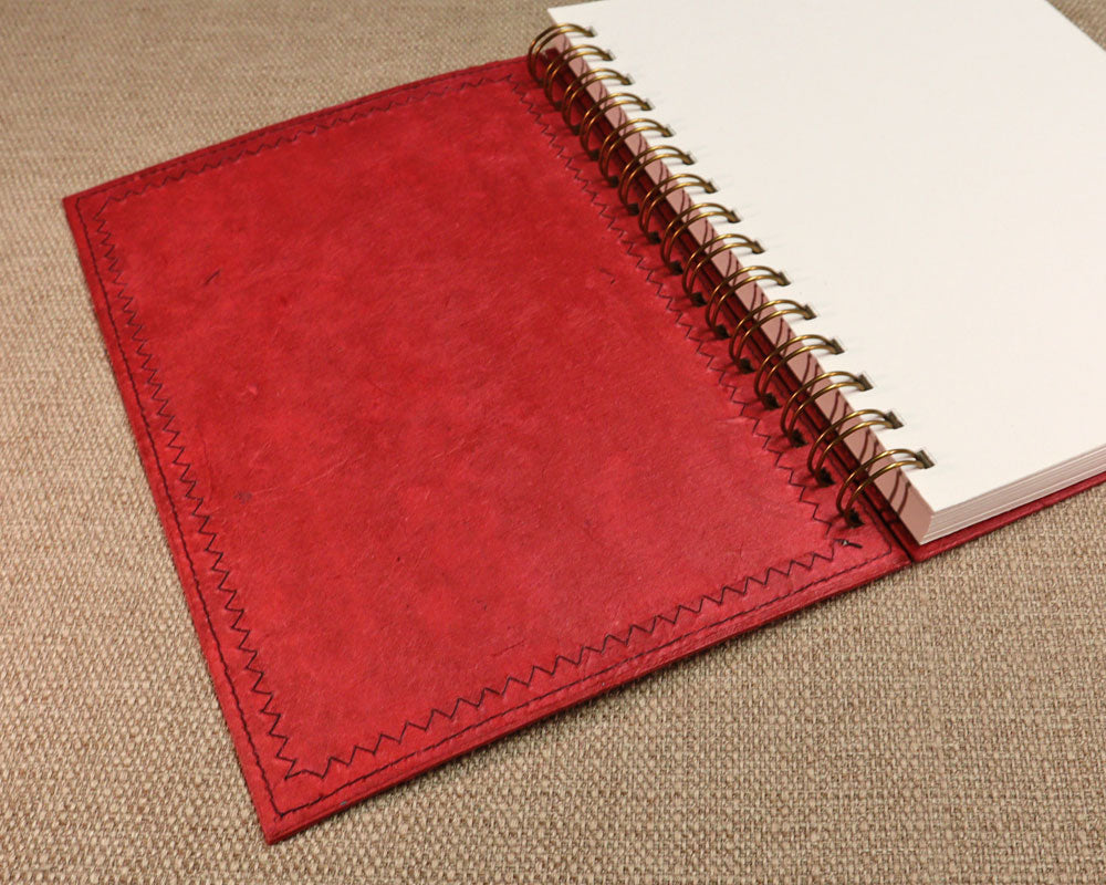 Fancy A5 Notebook Pink Red A