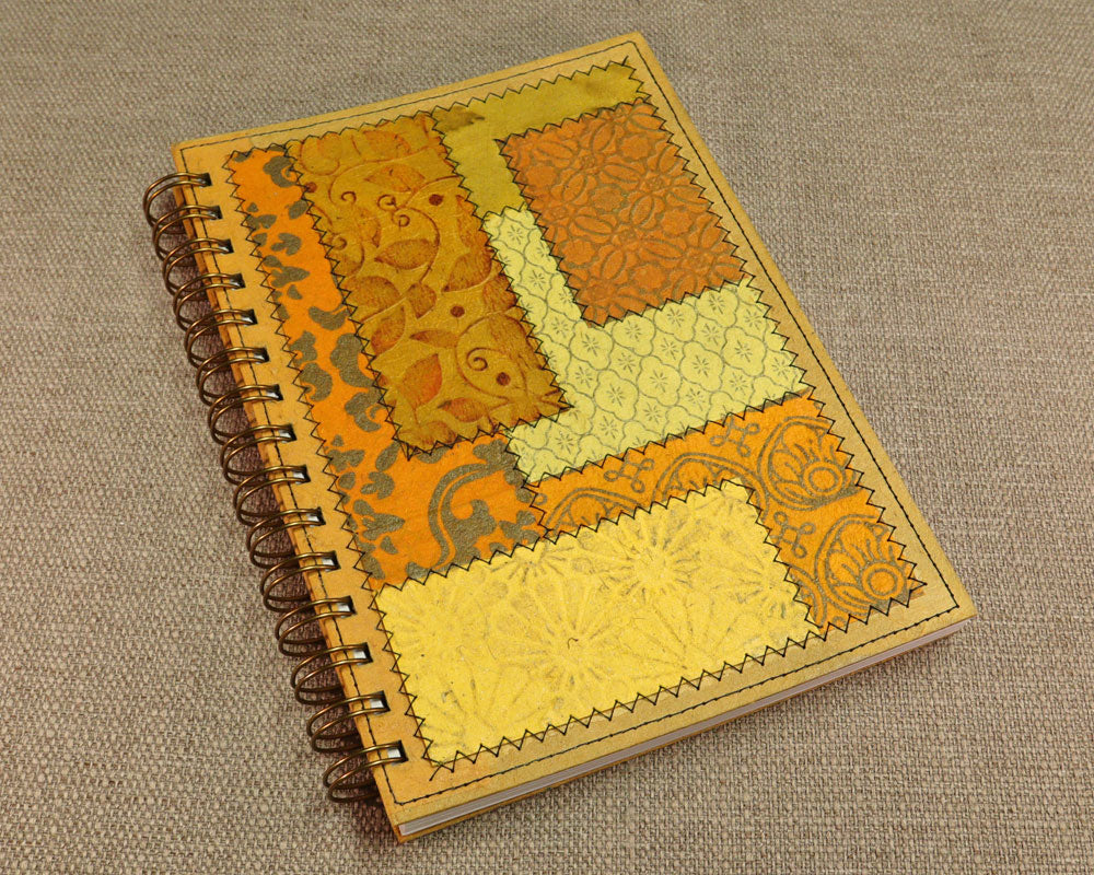 Fancy A5 Notebook Yellow A