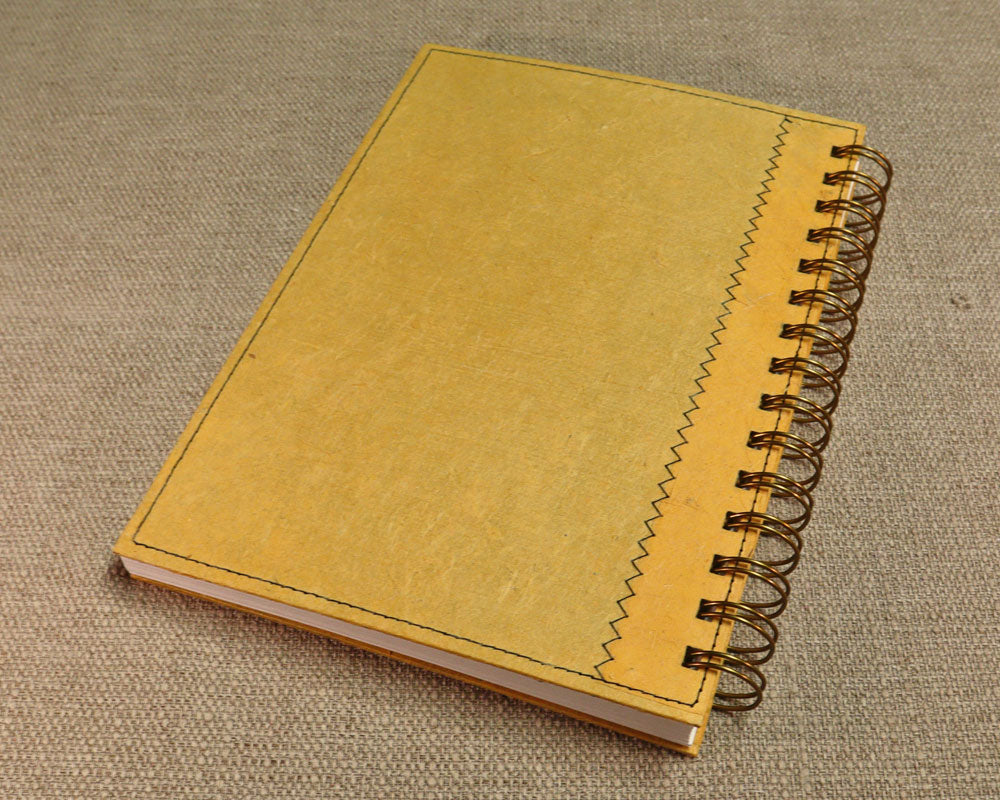 Fancy A5 Notebook Yellow A