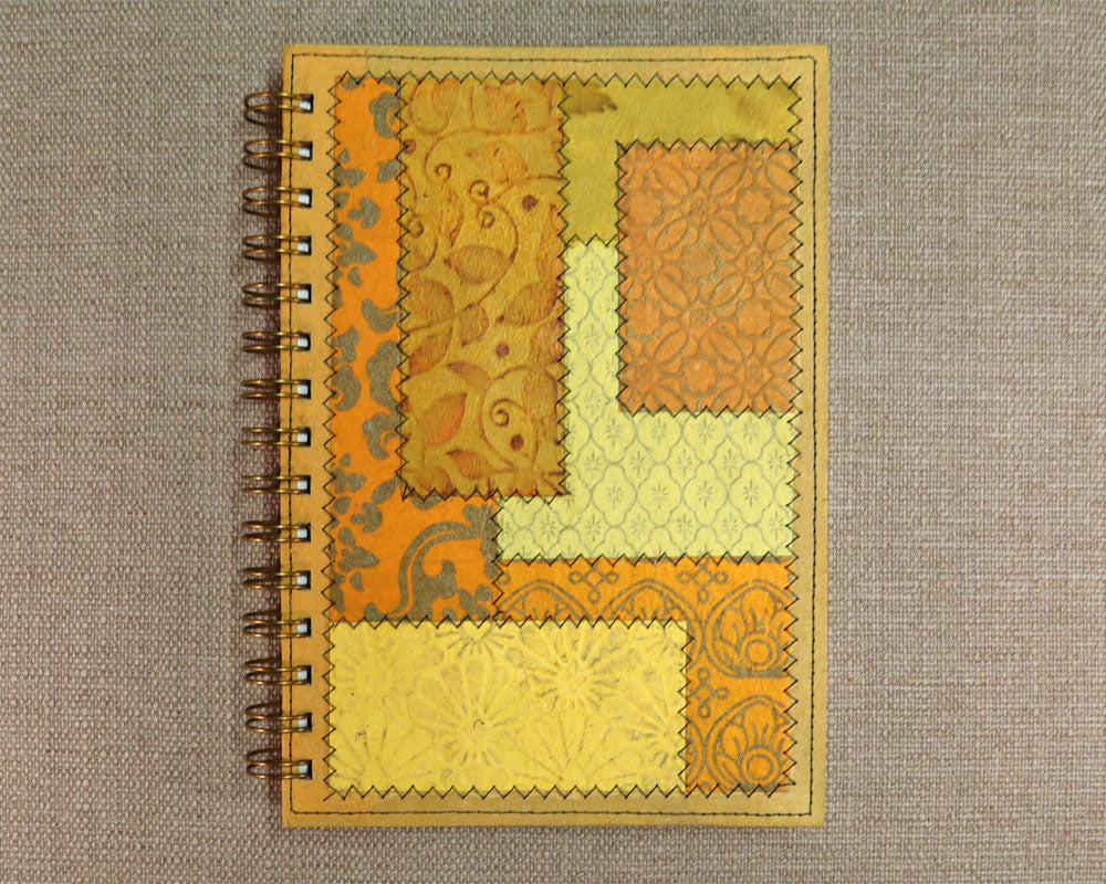 Fancy A5 Notebook Yellow A