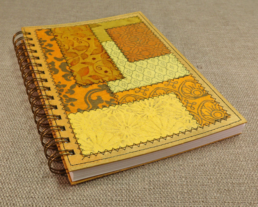 Fancy A5 Notebook Yellow A