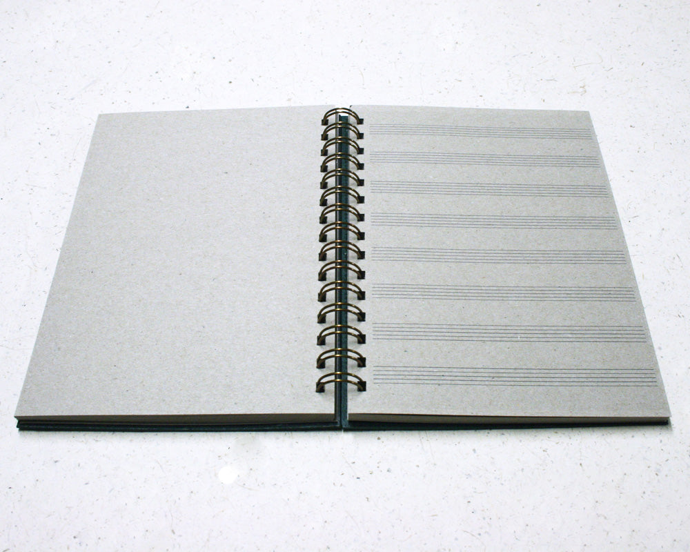 A5 Music Notebook Rose