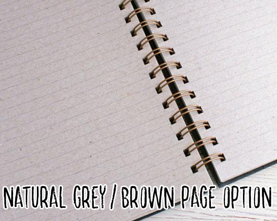 A5 Notebook Turquoise Floral