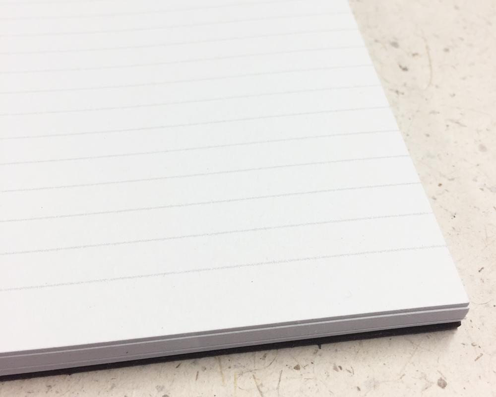 Naked Notebook A5 Lined White Pages