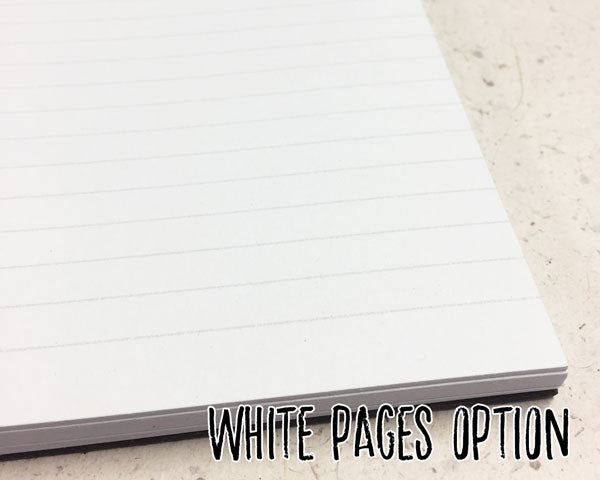 A5 Notebook Red Daisy