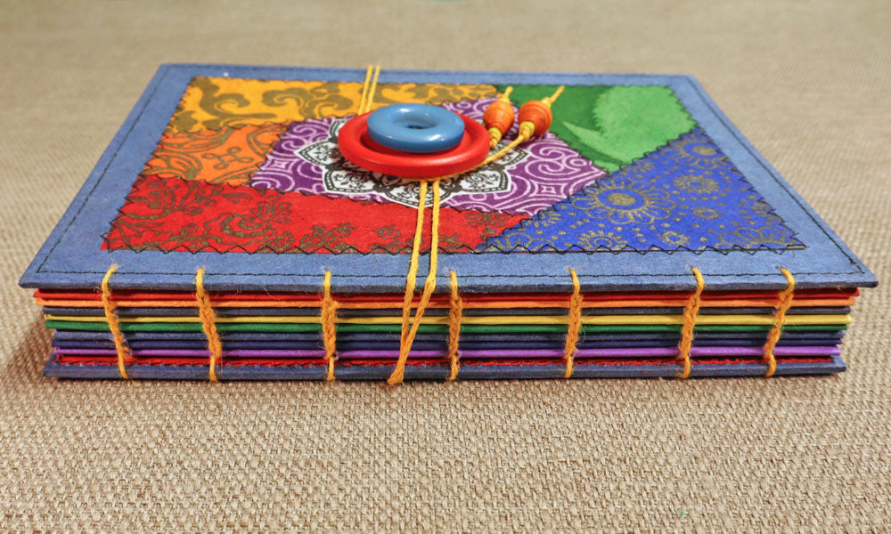5x7 Memory Journal Rainbow A