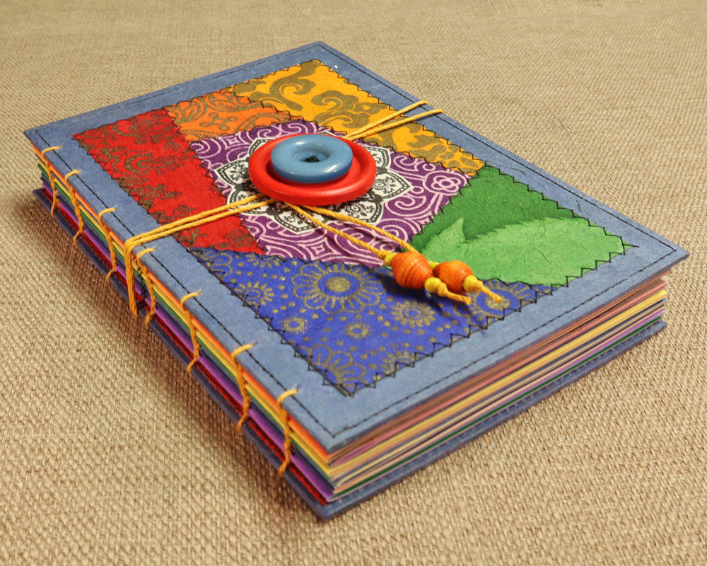 5x7 Memory Journal Rainbow A