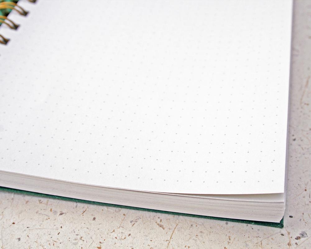 Naked Notebook A5 Dot Grid White Pages
