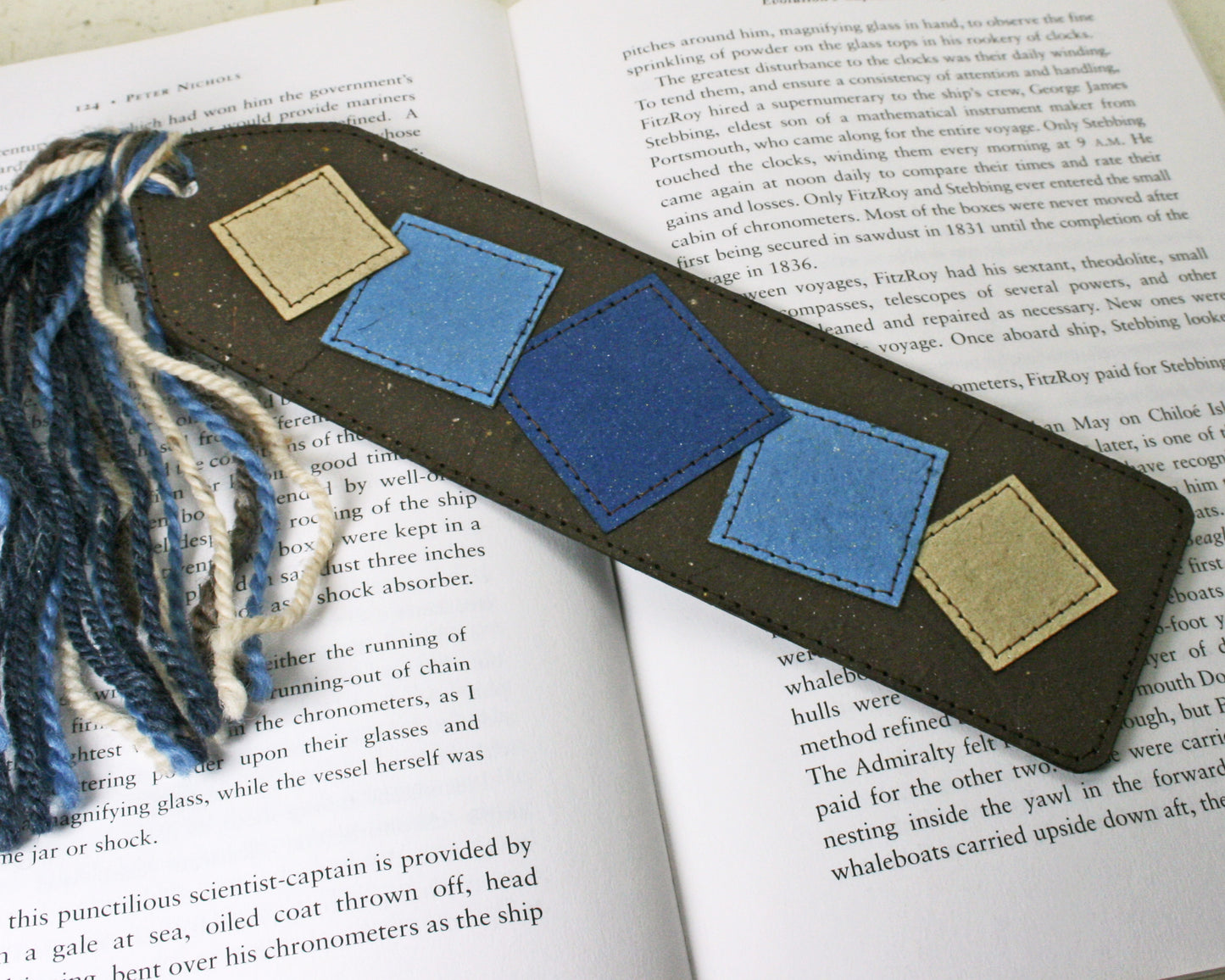 Bookmark Blue Squares