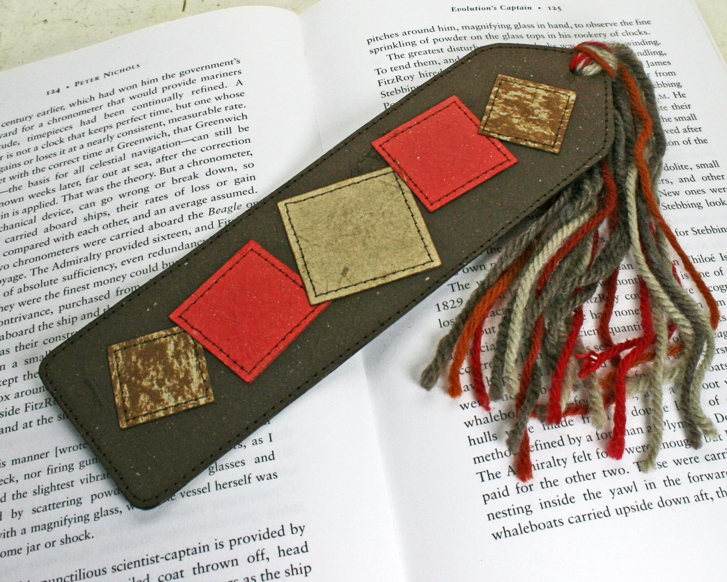 Bookmark Red Squares