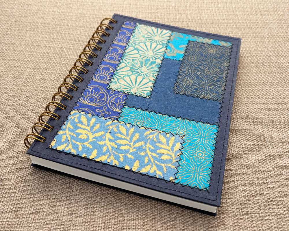 Fancy A5 Notebook Blue D