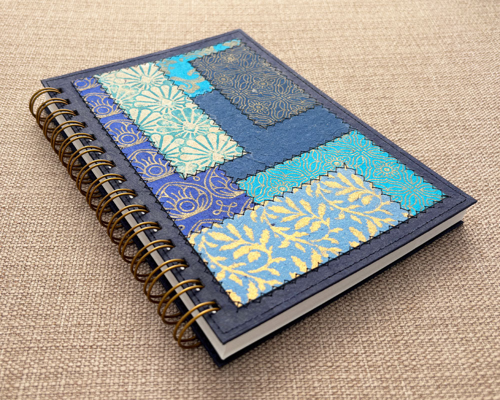 Fancy A5 Notebook Blue D