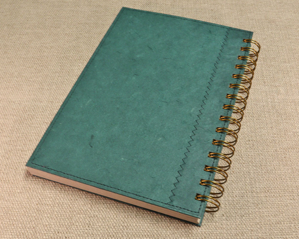 Fancy A5 Notebook Green A