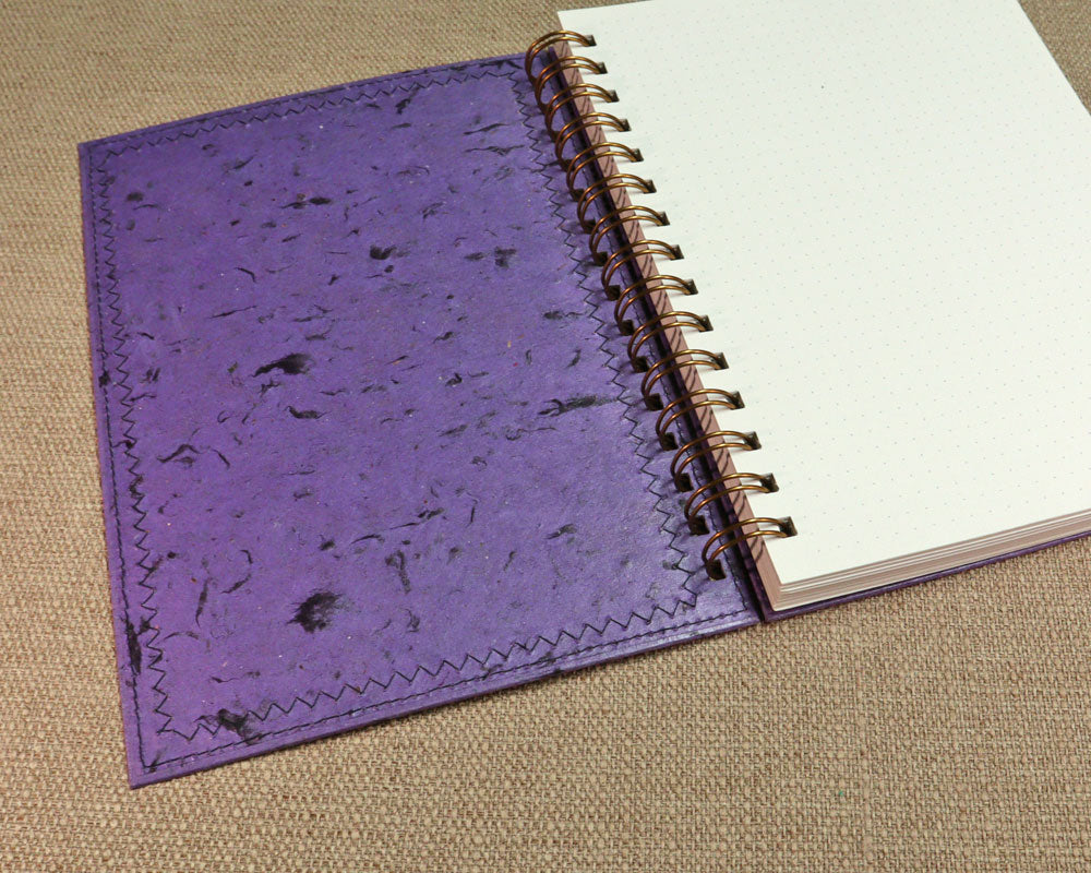 Fancy A5 Notebook Purple A