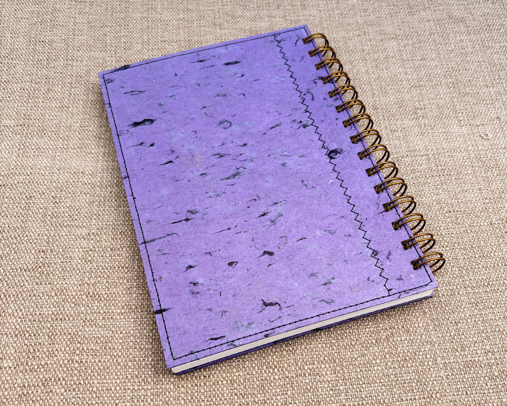 Fancy A5 Notebook Purple C